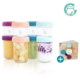 Babymoov - Glass Babybols Food Storage Multiset - Mari Kali Stores Cyprus